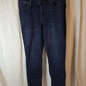 Jordache Dark Blue Mid Rise Women's Skinny Jeans Size 16
